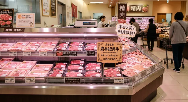 精肉コーナー